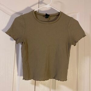 Super cute waffle top!